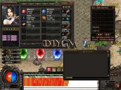 傳奇UI界面-176紅月gom登錄UI補(bǔ)丁素材「高清」